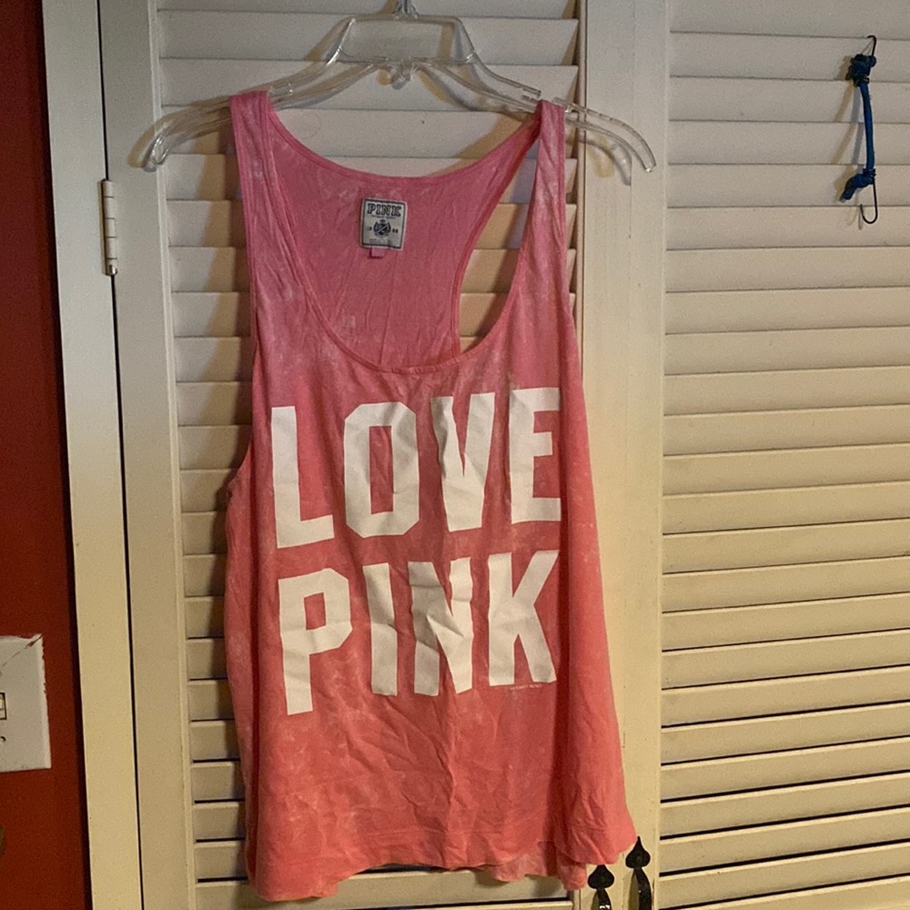 Pink tank top